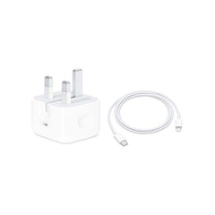 Apple 20W USB-C Power Adapter with USB-C to Lightning Cable - 1m